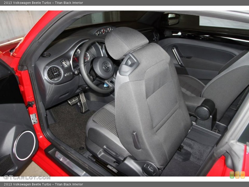 Titan Black Interior Photo for the 2013 Volkswagen Beetle Turbo #69668182