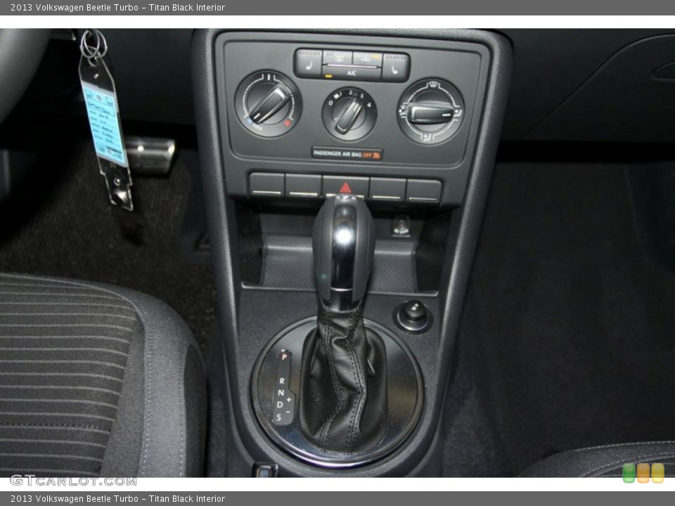 Titan Black Interior Transmission for the 2013 Volkswagen Beetle Turbo #69668227