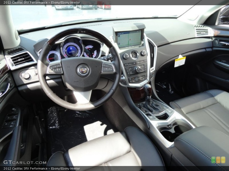 Ebony/Ebony Interior Prime Interior for the 2012 Cadillac SRX Performance #69668316