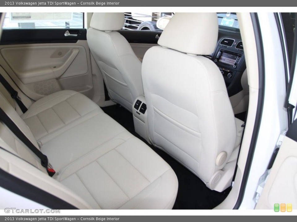 Cornsilk Beige Interior Photo for the 2013 Volkswagen Jetta TDI SportWagen #69668469