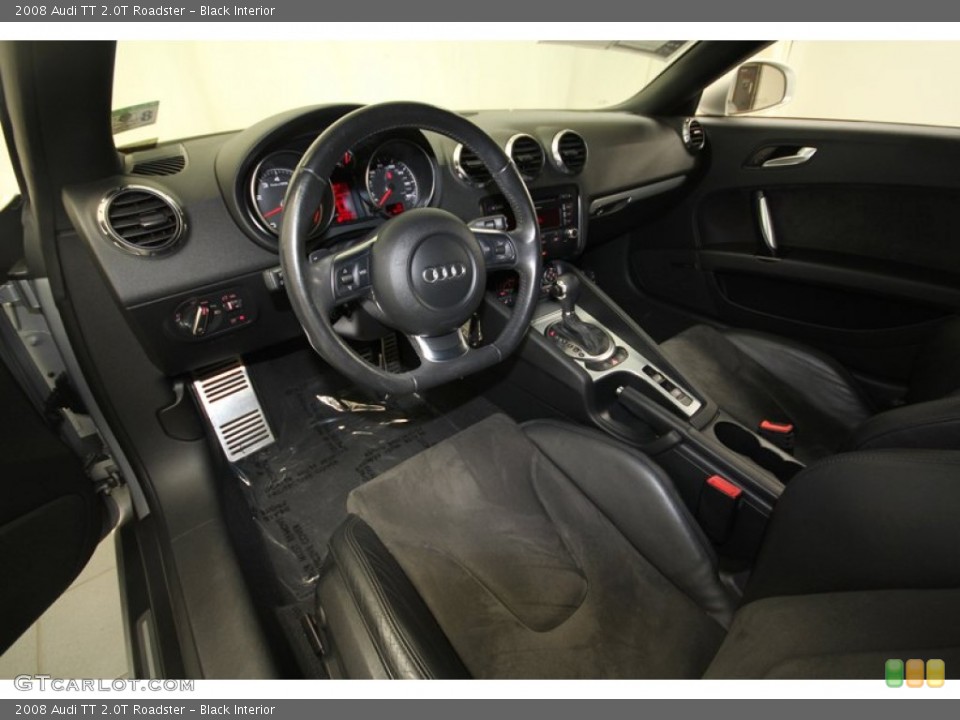 Black Interior Prime Interior for the 2008 Audi TT 2.0T Roadster #69668745