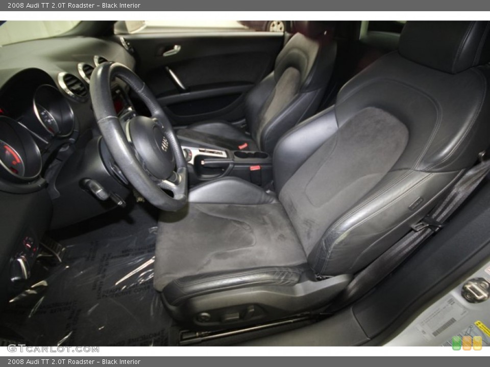 Black Interior Front Seat for the 2008 Audi TT 2.0T Roadster #69668754
