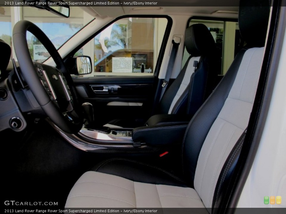 Ivory/Ebony Interior Photo for the 2013 Land Rover Range Rover Sport Supercharged Limited Edition #69673002