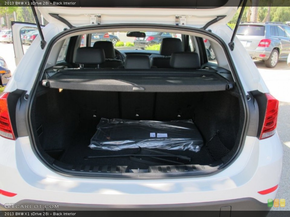 Black Interior Trunk for the 2013 BMW X1 sDrive 28i #69673134