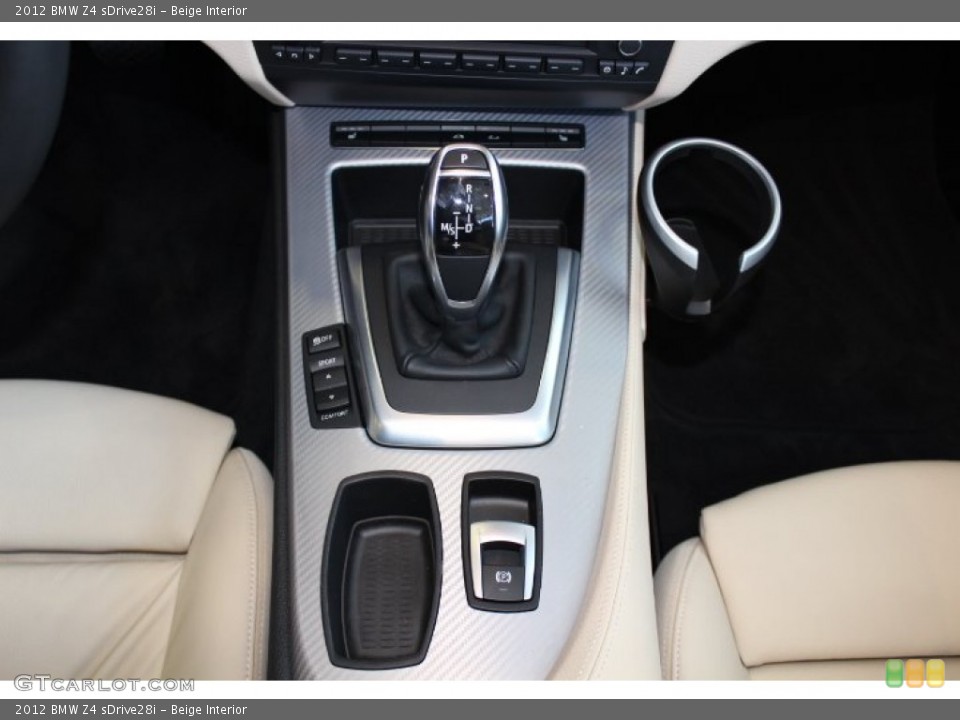 Beige Interior Transmission for the 2012 BMW Z4 sDrive28i #69678126