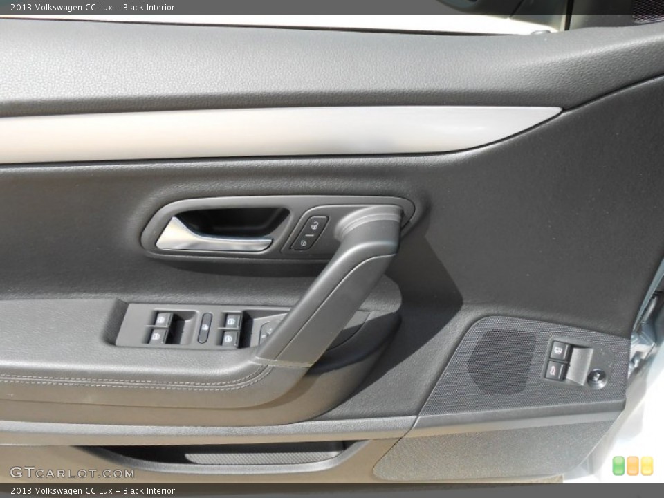 Black Interior Door Panel for the 2013 Volkswagen CC Lux #69680889