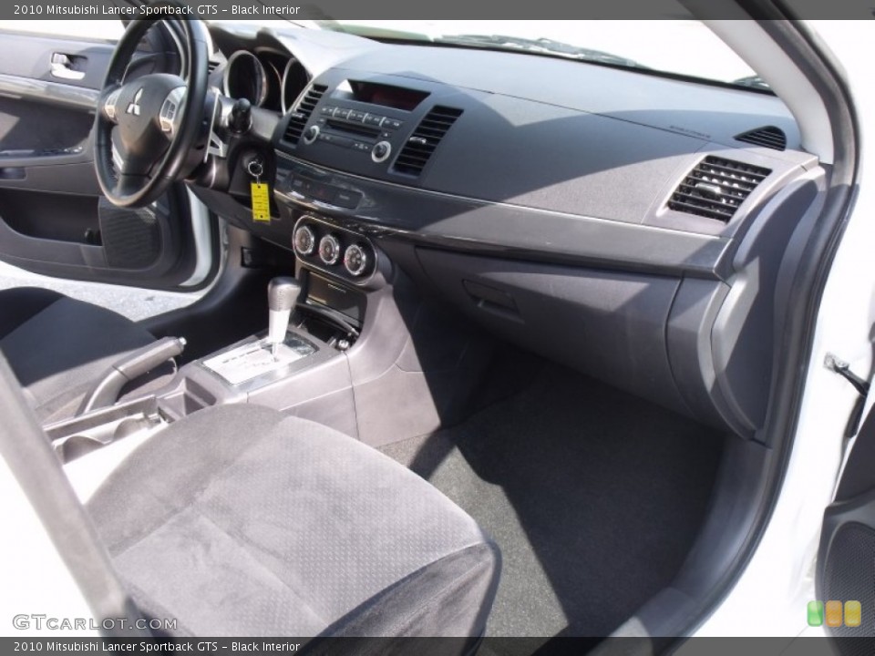 Black Interior Dashboard for the 2010 Mitsubishi Lancer Sportback GTS #69682545