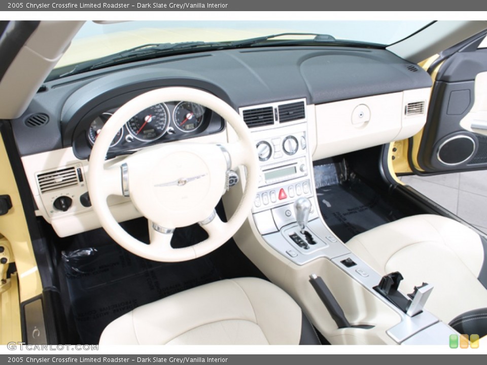 Dark Slate Grey/Vanilla Interior Prime Interior for the 2005 Chrysler Crossfire Limited Roadster #69682674