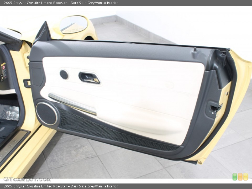 Dark Slate Grey/Vanilla Interior Door Panel for the 2005 Chrysler Crossfire Limited Roadster #69682743