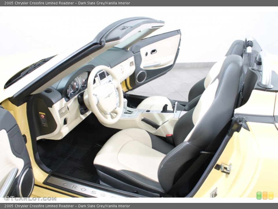 Dark Slate Grey/Vanilla Interior Photo for the 2005 Chrysler Crossfire Limited Roadster #69682767