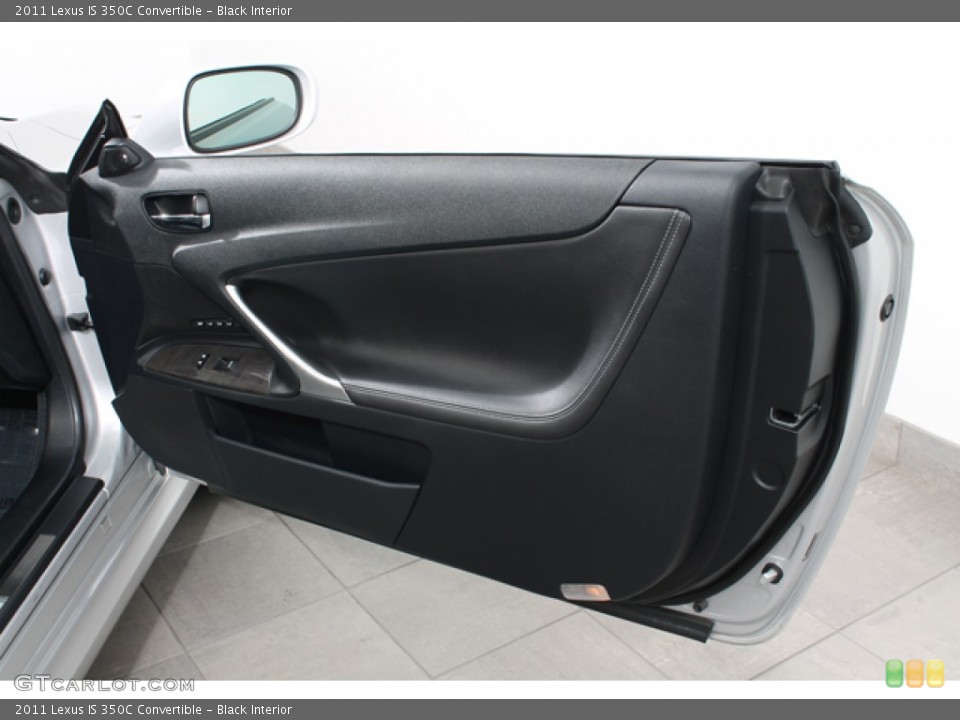 Black Interior Door Panel for the 2011 Lexus IS 350C Convertible #69683004
