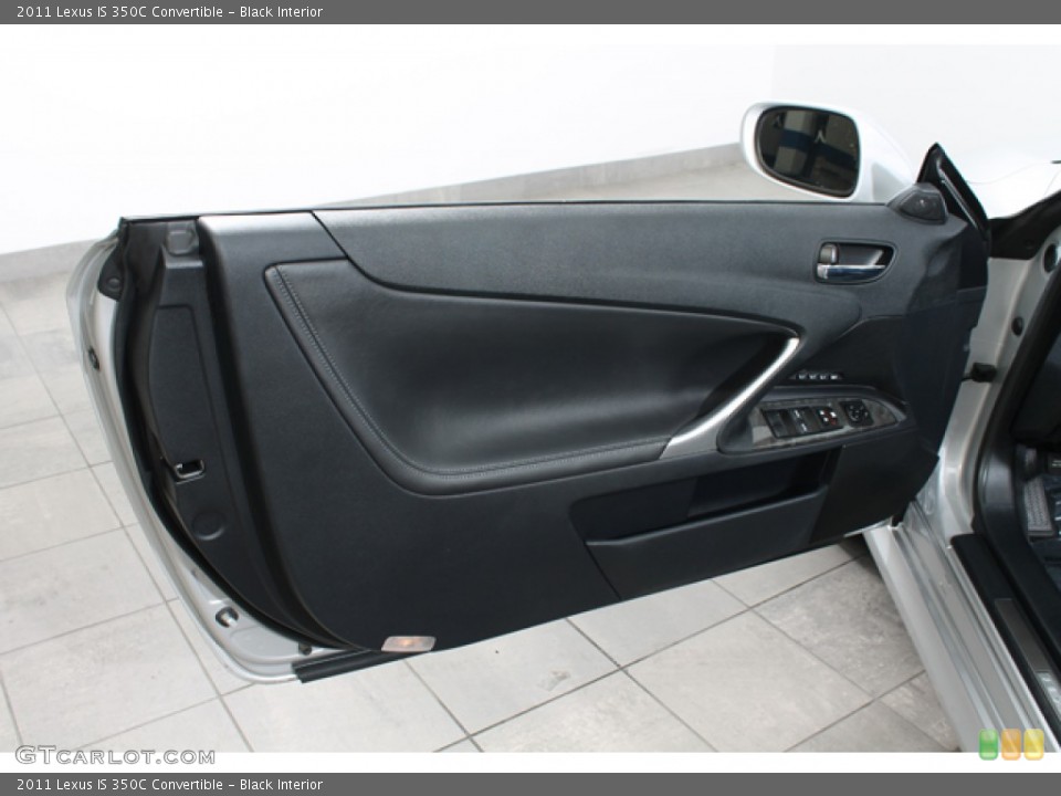 Black Interior Door Panel for the 2011 Lexus IS 350C Convertible #69683013