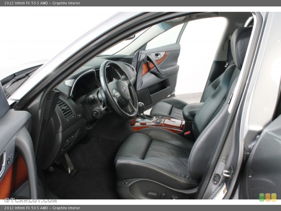 Graphite Interior Photo for the 2012 Infiniti FX 50 S AWD #69683954