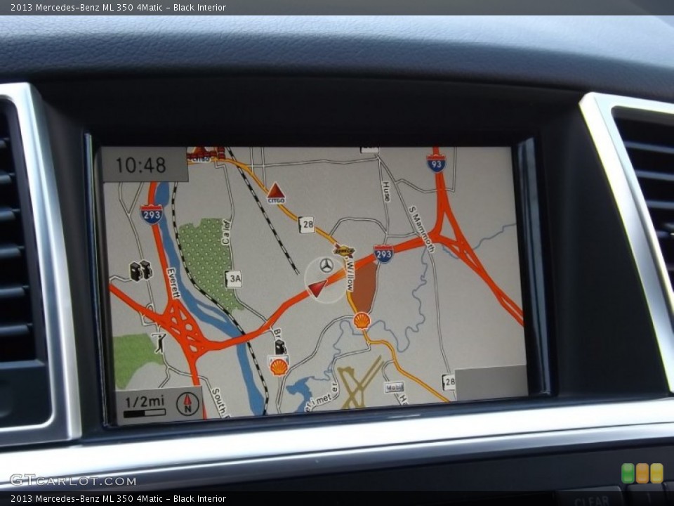 Black Interior Navigation for the 2013 Mercedes-Benz ML 350 4Matic #69684258