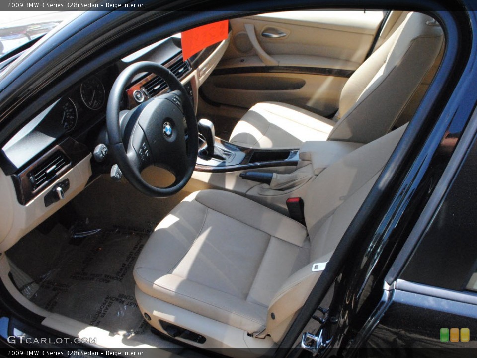 Beige Interior Photo for the 2009 BMW 3 Series 328i Sedan #69695640