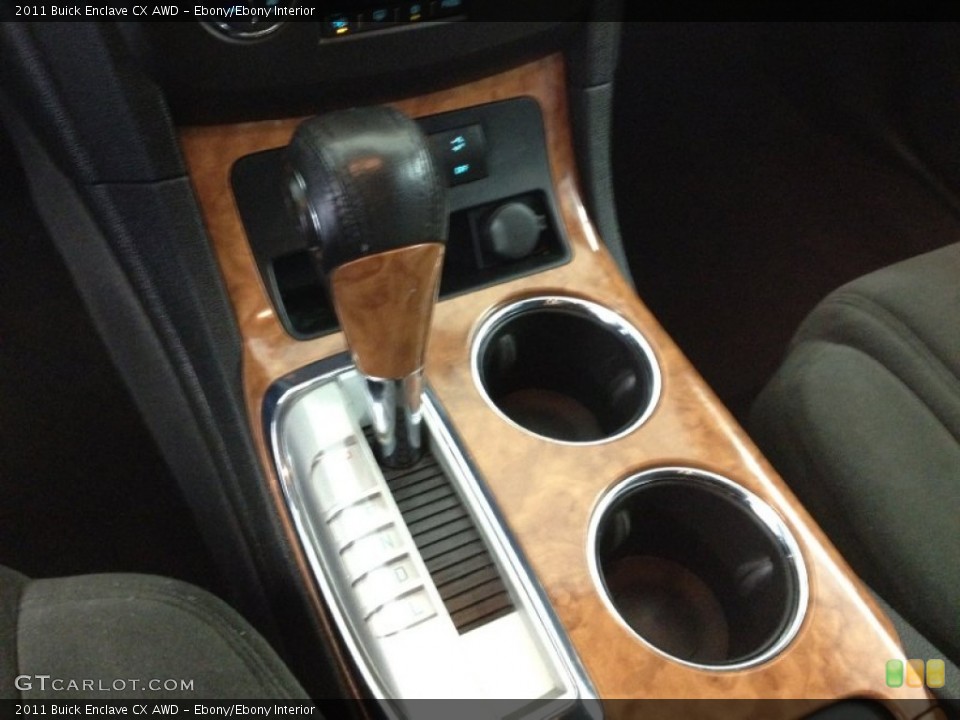 Ebony/Ebony Interior Transmission for the 2011 Buick Enclave CX AWD #69697008