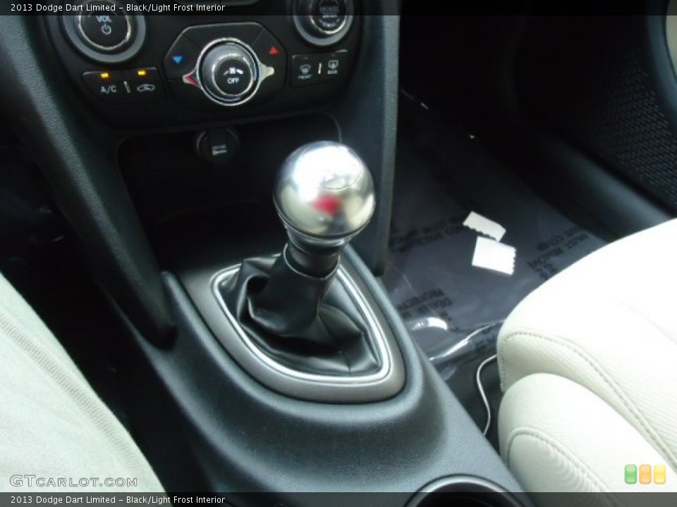 Black/Light Frost Interior Transmission for the 2013 Dodge Dart Limited #69699318