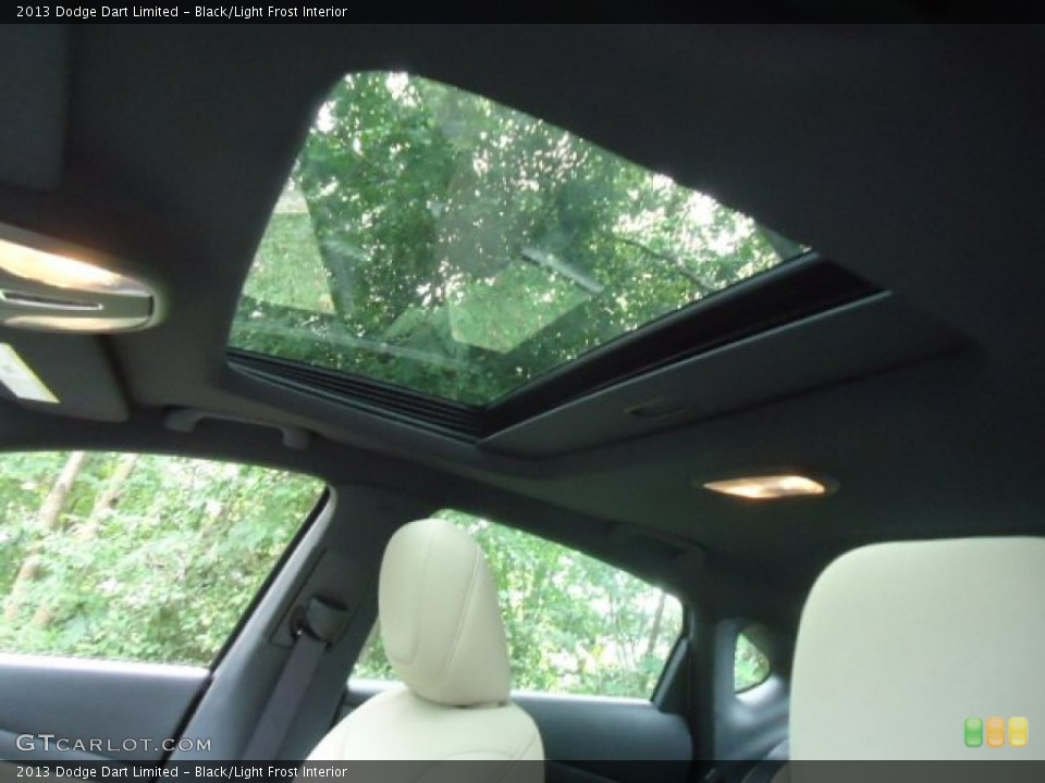 Black/Light Frost Interior Sunroof for the 2013 Dodge Dart Limited #69699360