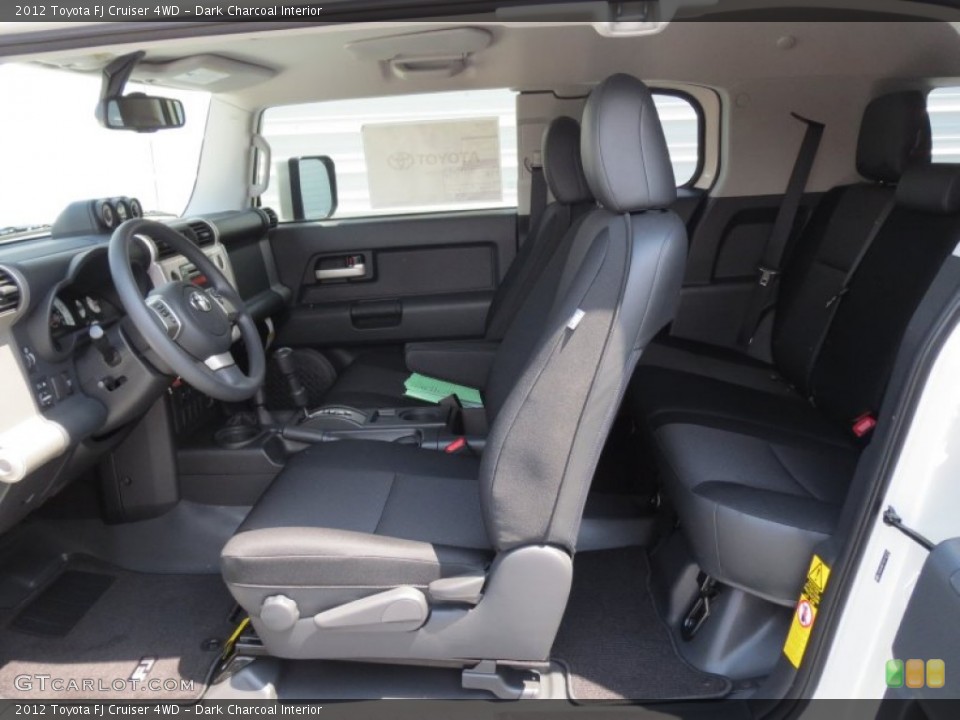 Dark Charcoal Interior Photo for the 2012 Toyota FJ Cruiser 4WD #69703659