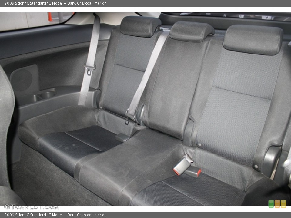 Dark Charcoal Interior Rear Seat for the 2009 Scion tC  #69704457