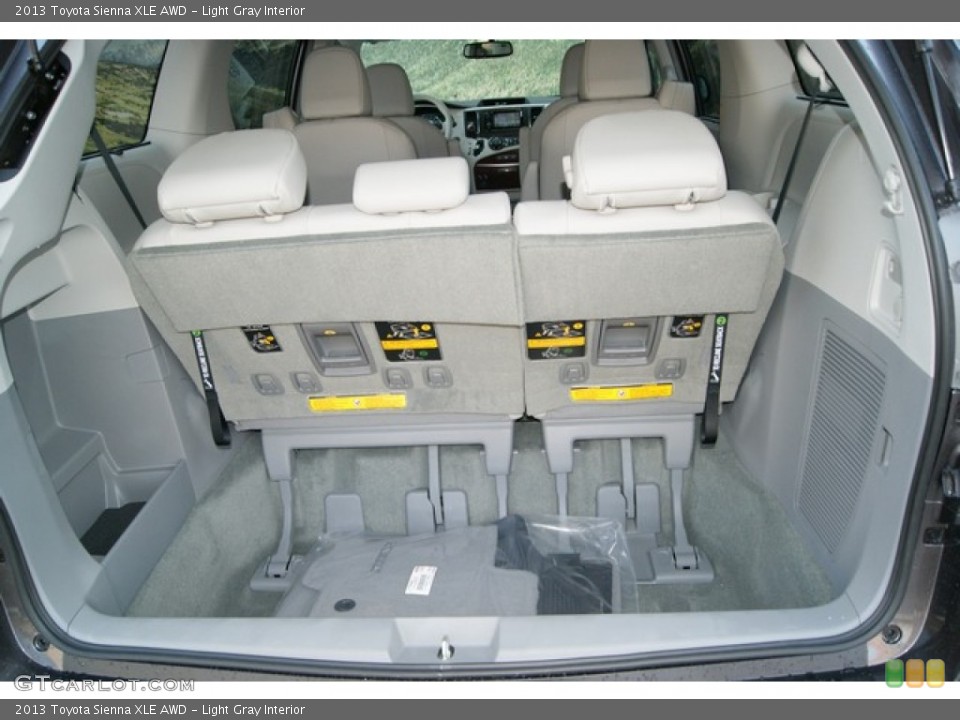 Light Gray Interior Trunk for the 2013 Toyota Sienna XLE AWD #69704709