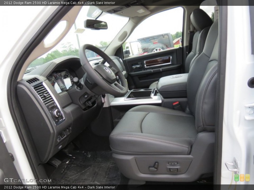 Dark Slate Interior Photo for the 2012 Dodge Ram 2500 HD Laramie Mega Cab 4x4 #69708327