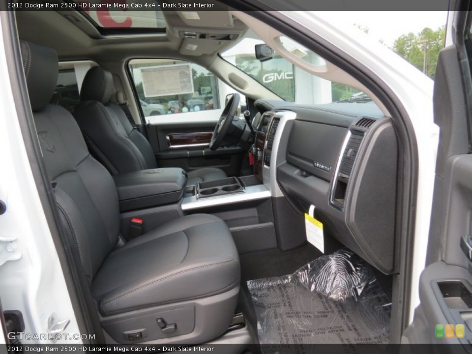 Dark Slate Interior Photo for the 2012 Dodge Ram 2500 HD Laramie Mega Cab 4x4 #69708369