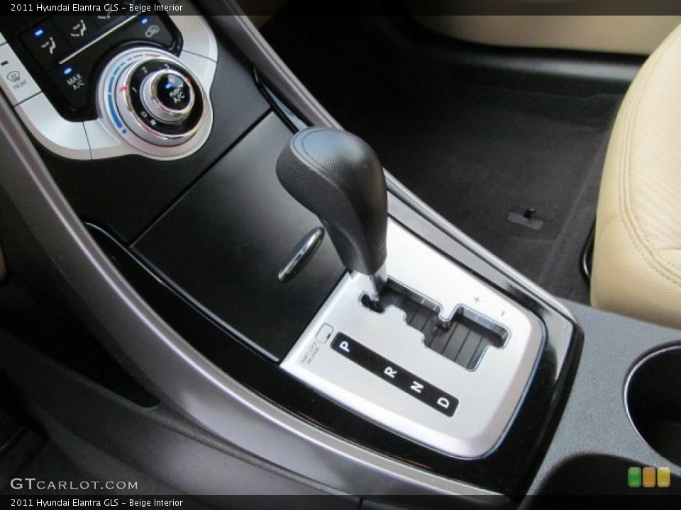 Beige Interior Transmission for the 2011 Hyundai Elantra GLS #69708495