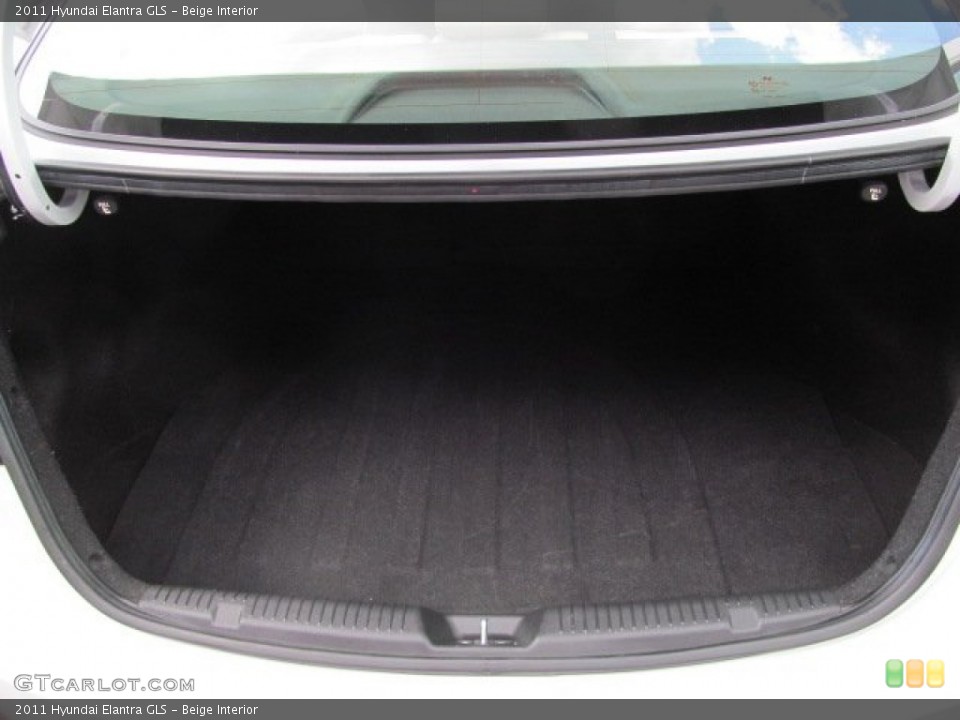 Beige Interior Trunk for the 2011 Hyundai Elantra GLS #69708528