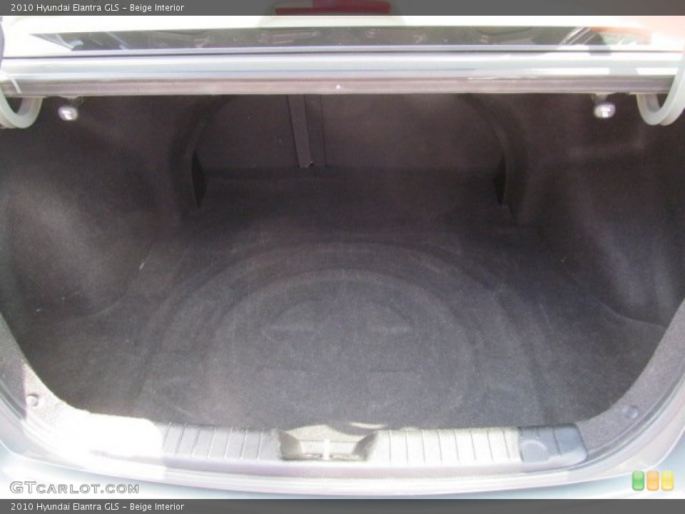 Beige Interior Trunk for the 2010 Hyundai Elantra GLS #69708747