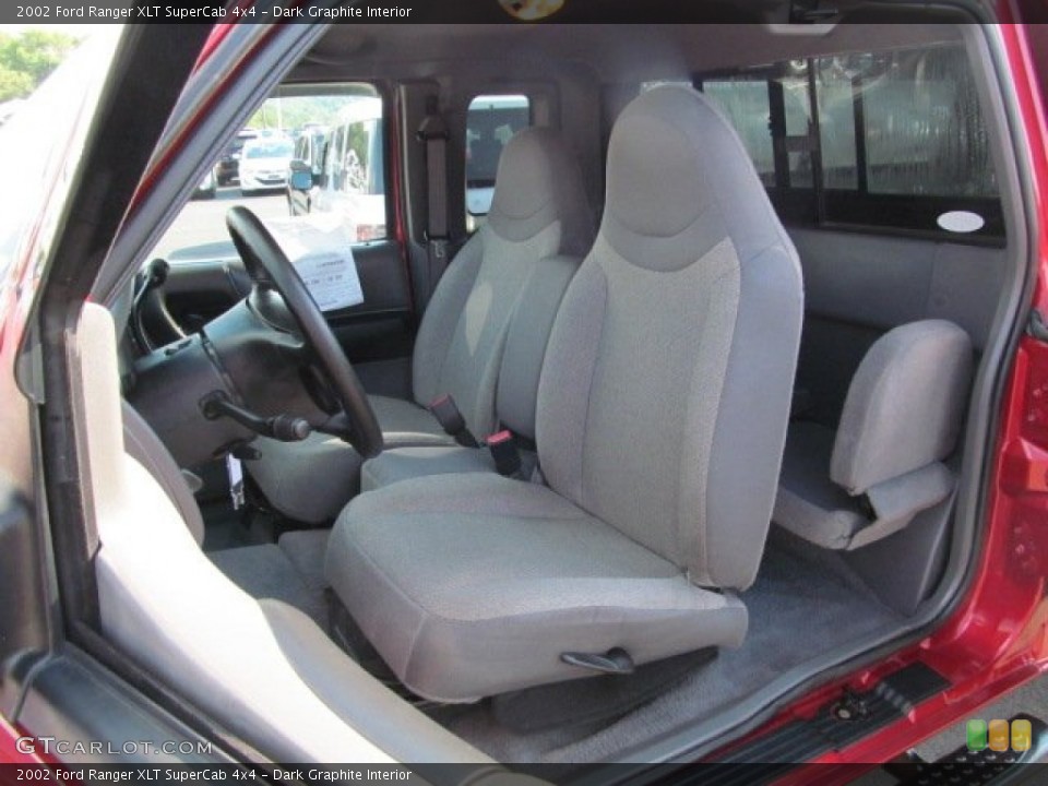 Dark Graphite Interior Front Seat for the 2002 Ford Ranger XLT SuperCab 4x4 #69709779