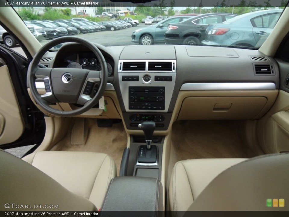 Camel Interior Dashboard for the 2007 Mercury Milan V6 Premier AWD #69710385