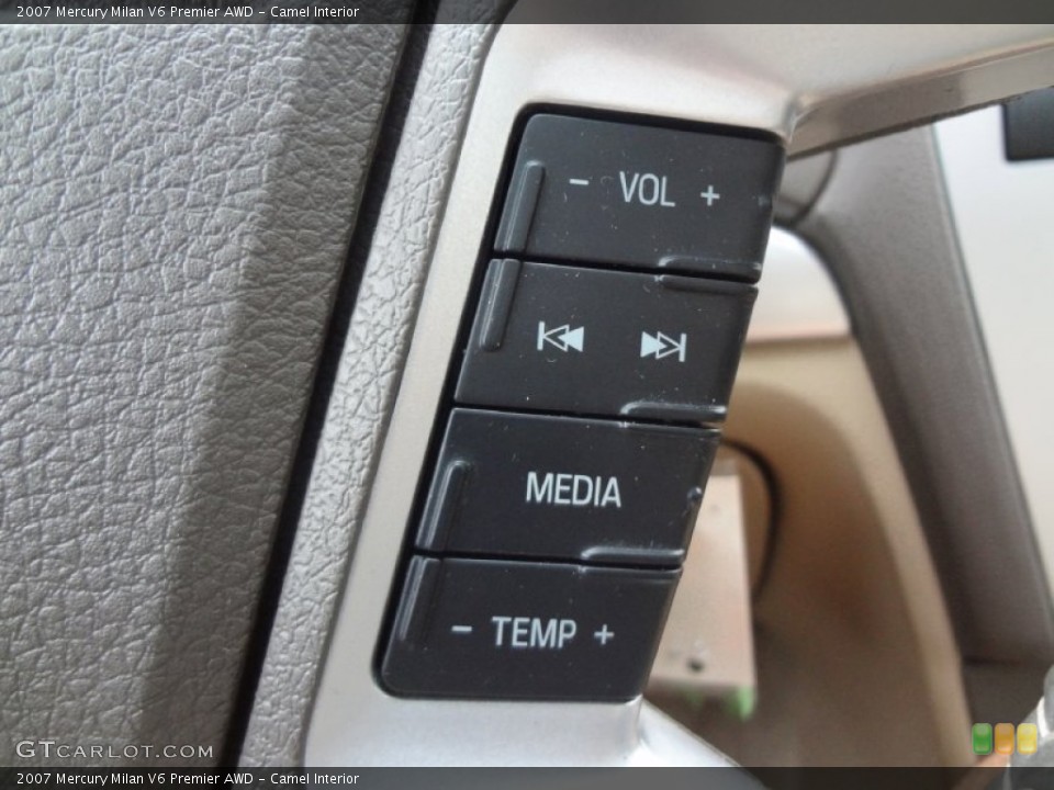Camel Interior Controls for the 2007 Mercury Milan V6 Premier AWD #69710430