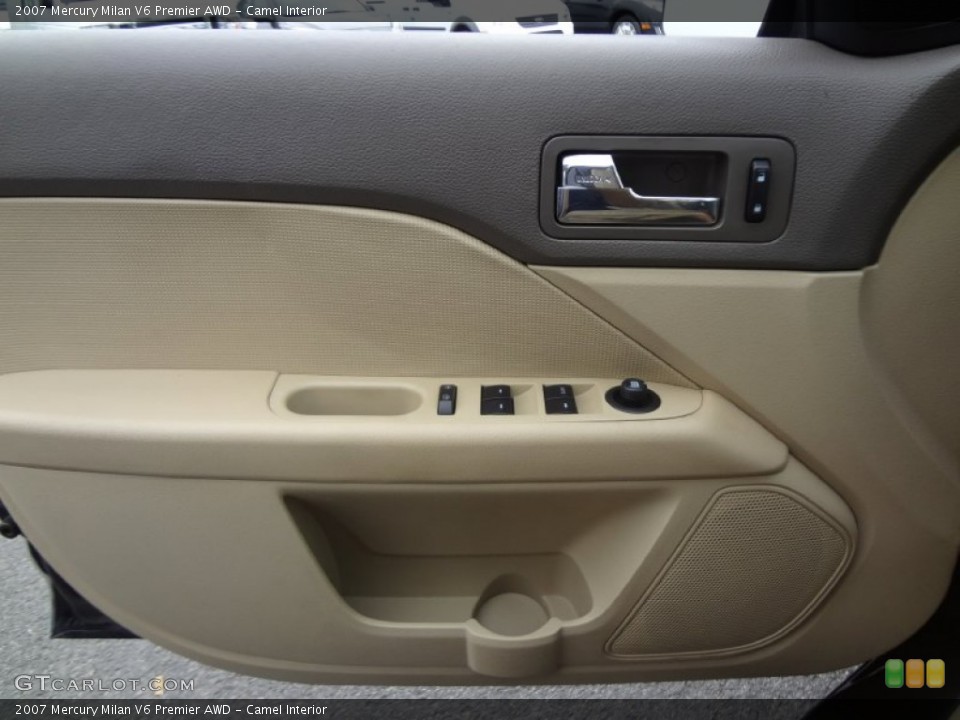 Camel Interior Door Panel for the 2007 Mercury Milan V6 Premier AWD #69710520