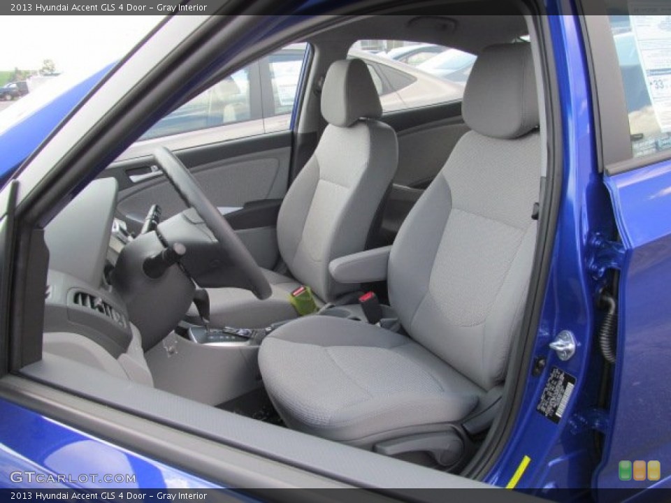 Gray Interior Photo for the 2013 Hyundai Accent GLS 4 Door #69712155