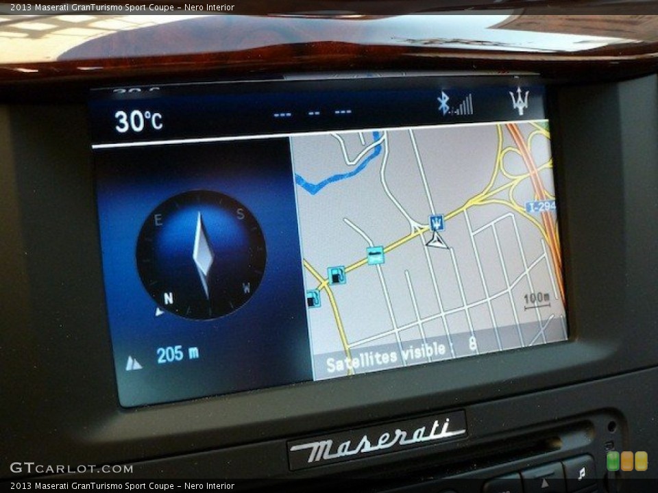 Nero Interior Navigation for the 2013 Maserati GranTurismo Sport Coupe #69714303