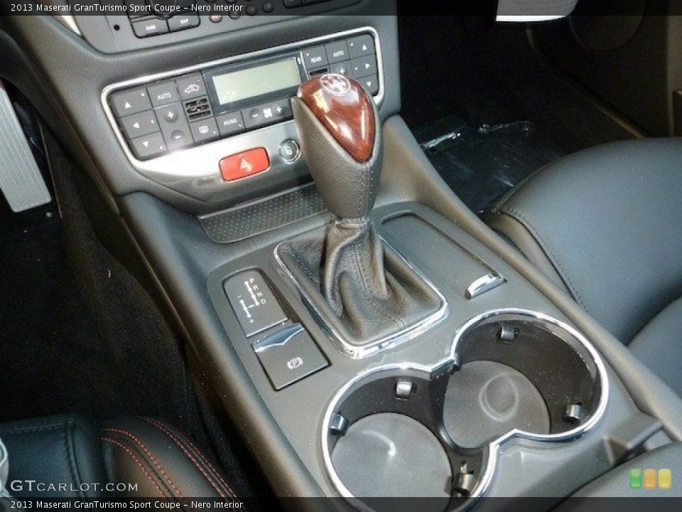 Nero Interior Transmission for the 2013 Maserati GranTurismo Sport Coupe #69714324