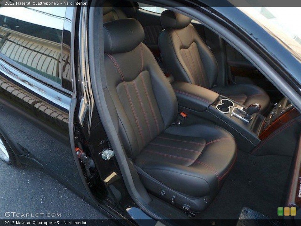Nero Interior Front Seat for the 2013 Maserati Quattroporte S #69714669