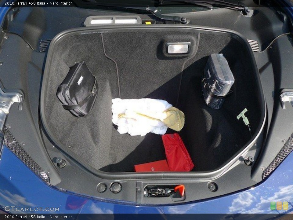 Nero Interior Trunk for the 2010 Ferrari 458 Italia #69714813