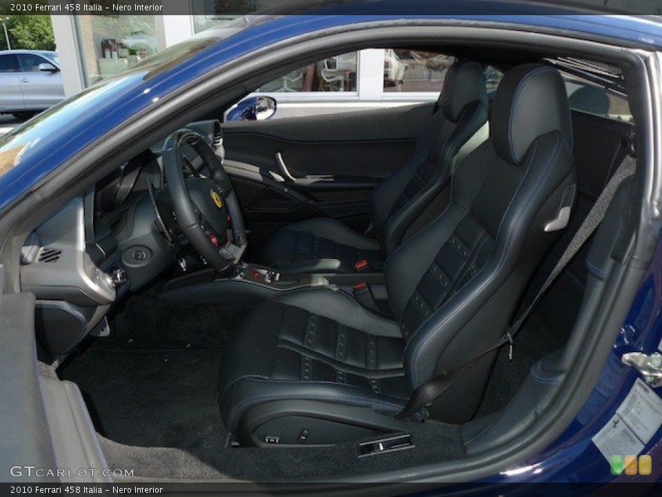 Nero Interior Photo for the 2010 Ferrari 458 Italia #69714864