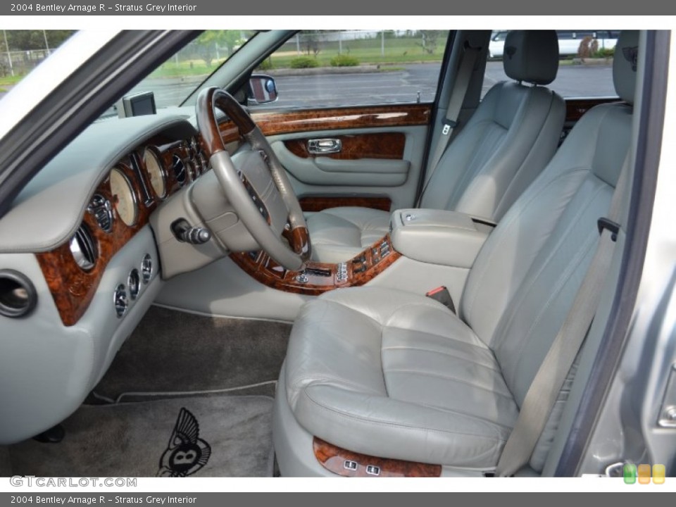 Stratus Grey Interior Front Seat for the 2004 Bentley Arnage R #69717236