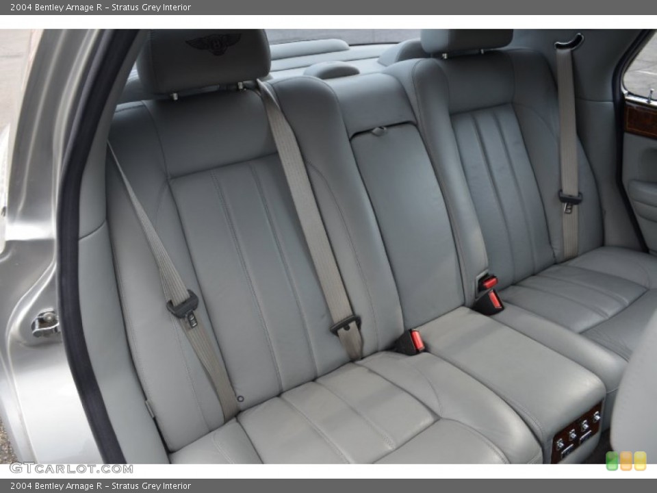 Stratus Grey Interior Rear Seat for the 2004 Bentley Arnage R #69717246