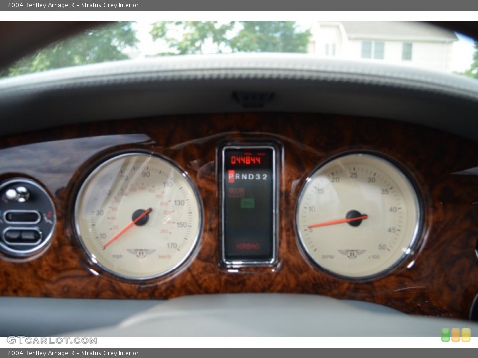 Stratus Grey Interior Gauges for the 2004 Bentley Arnage R #69717288