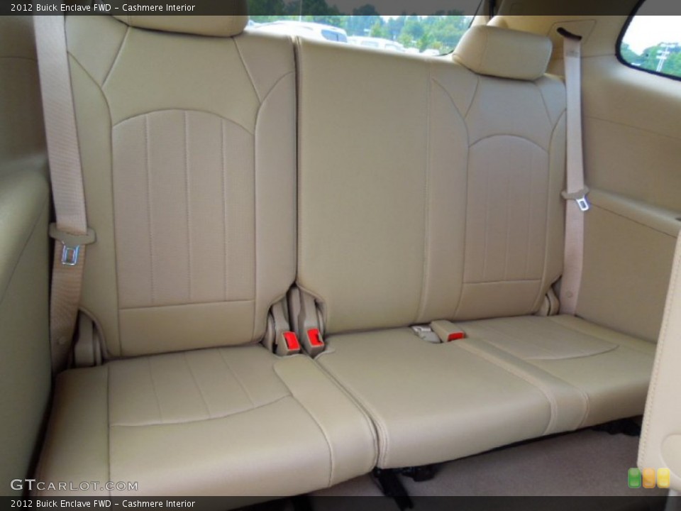 Cashmere Interior Rear Seat for the 2012 Buick Enclave FWD #69720807