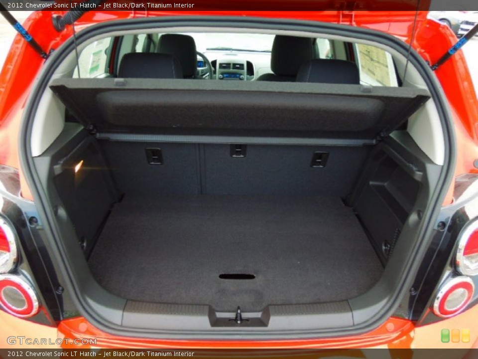 Jet Black/Dark Titanium Interior Trunk for the 2012 Chevrolet Sonic LT Hatch #69720885