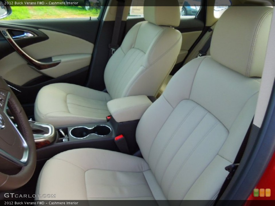 Cashmere Interior Front Seat for the 2012 Buick Verano FWD #69721011