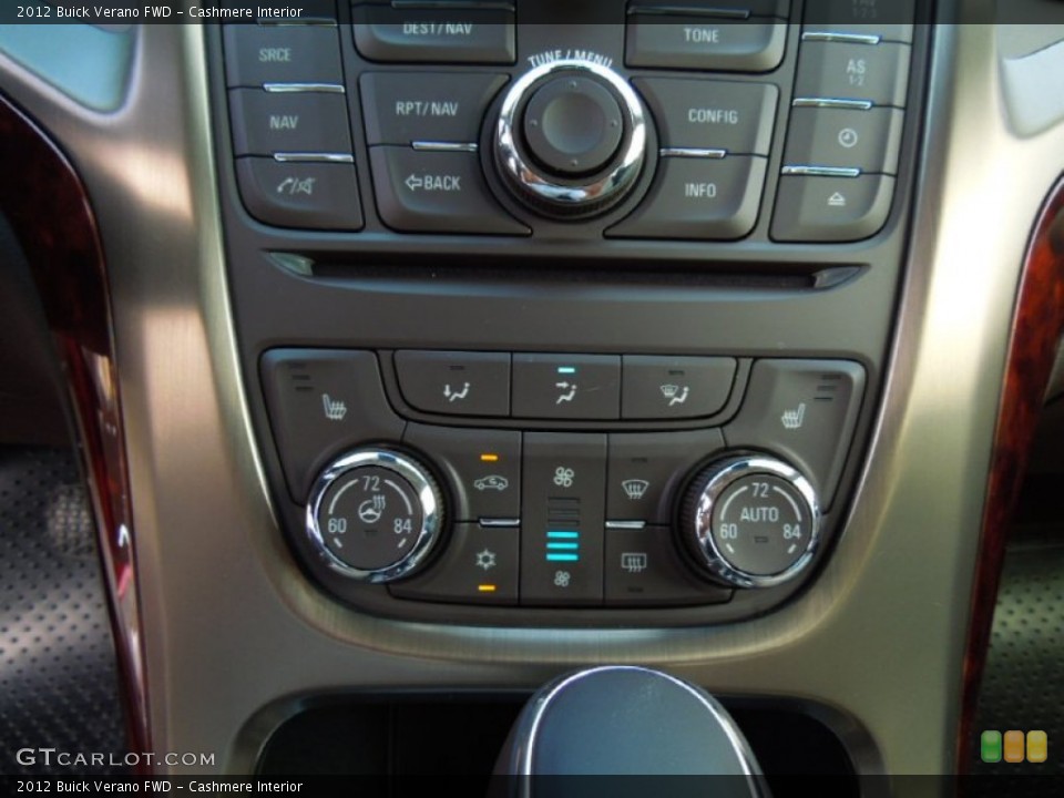 Cashmere Interior Controls for the 2012 Buick Verano FWD #69721023
