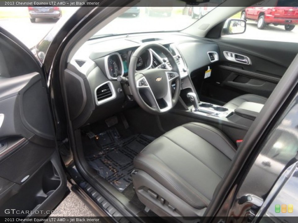 Jet Black Interior Prime Interior for the 2013 Chevrolet Equinox LTZ AWD #69721665