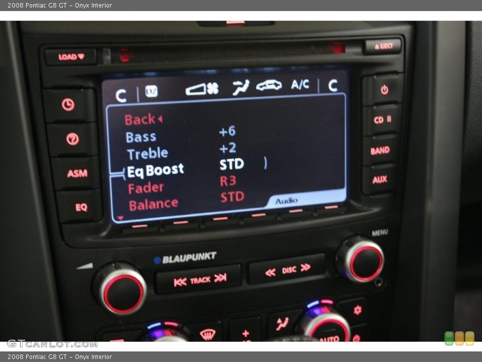 Onyx Interior Audio System for the 2008 Pontiac G8 GT #69721905