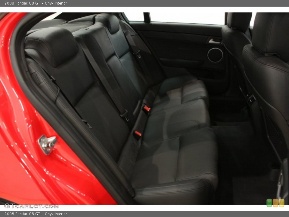 Onyx Interior Rear Seat for the 2008 Pontiac G8 GT #69721917